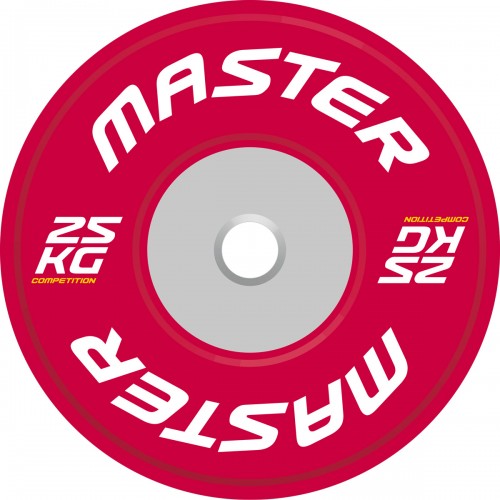 Viktskiva Competition Bumpers Plate 25 kg - Master