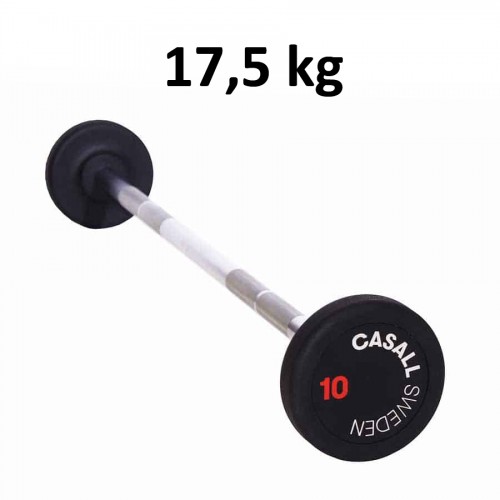 Casall Fixed Barbell Rubber 17,5 kg