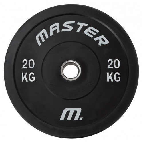 Viktskiva Master Fitness Bumperplate 20,0 kg