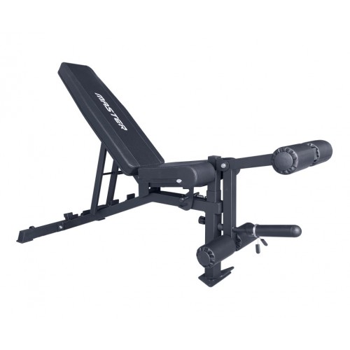 Träningsbänk Master Fitness Black Bench 2000